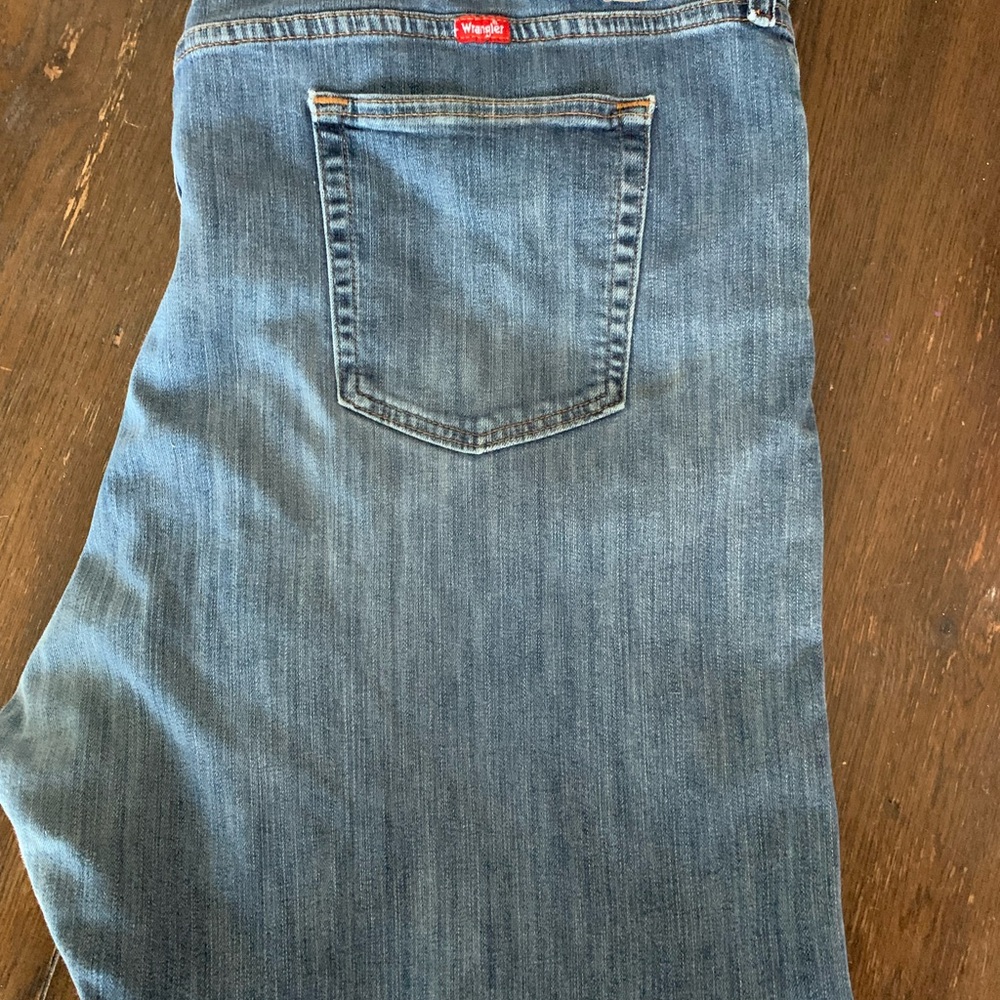 Classic Wrangler Blue Denim Jeans